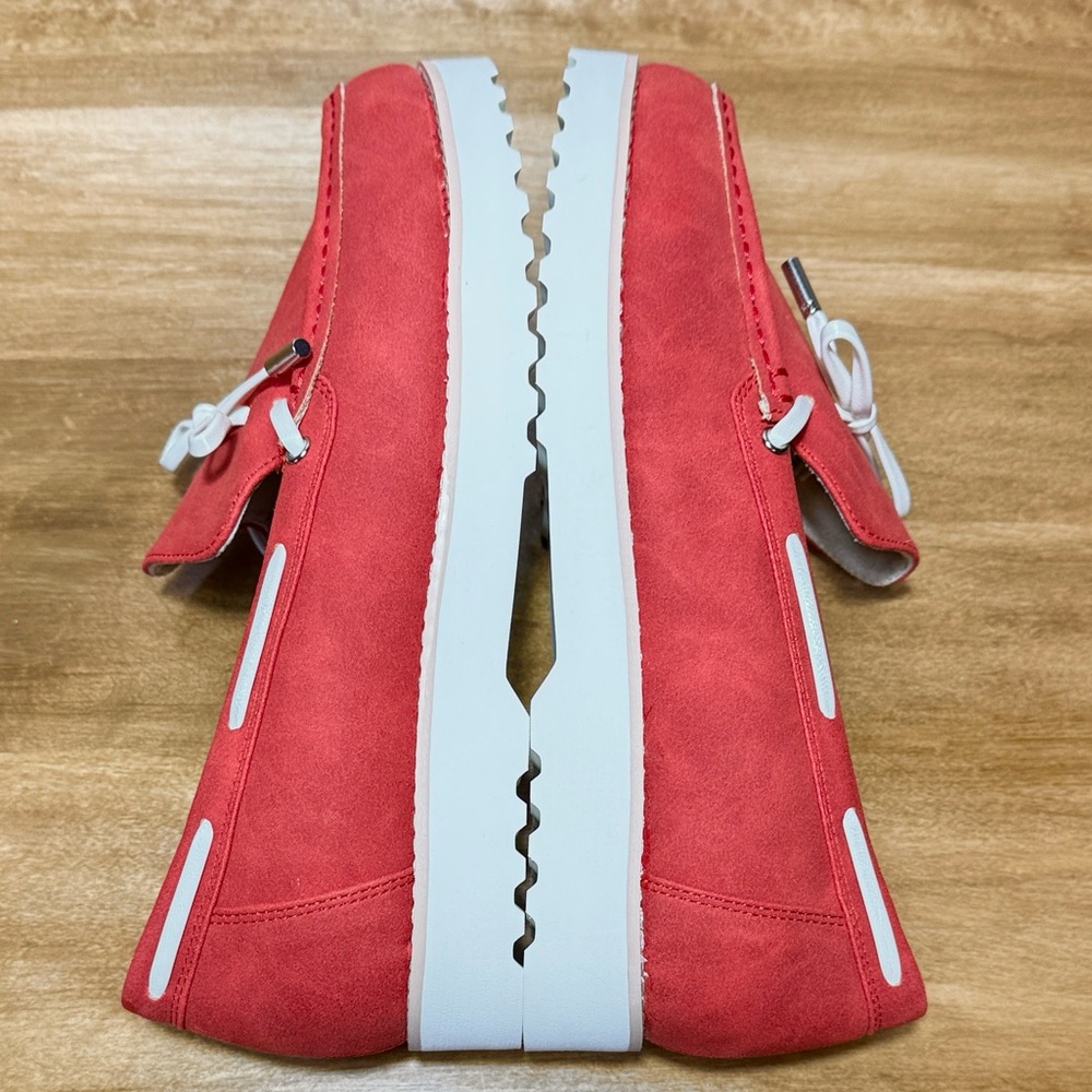 NYDJ Faux Suede Boat Shoes - Picture 6 of 9
